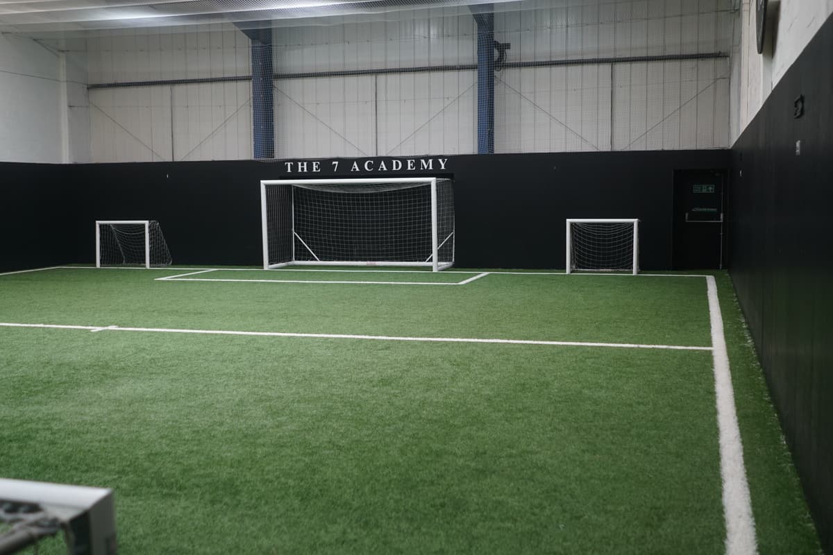 Indoor pitch at The 7 Academy, Esher